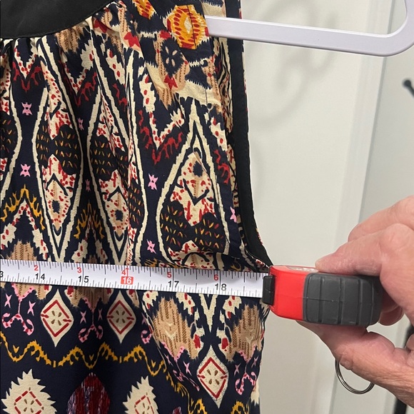 PANNKH Bohemian Print Halter Neck Blouse - Multicolor - Picture 2 of 6